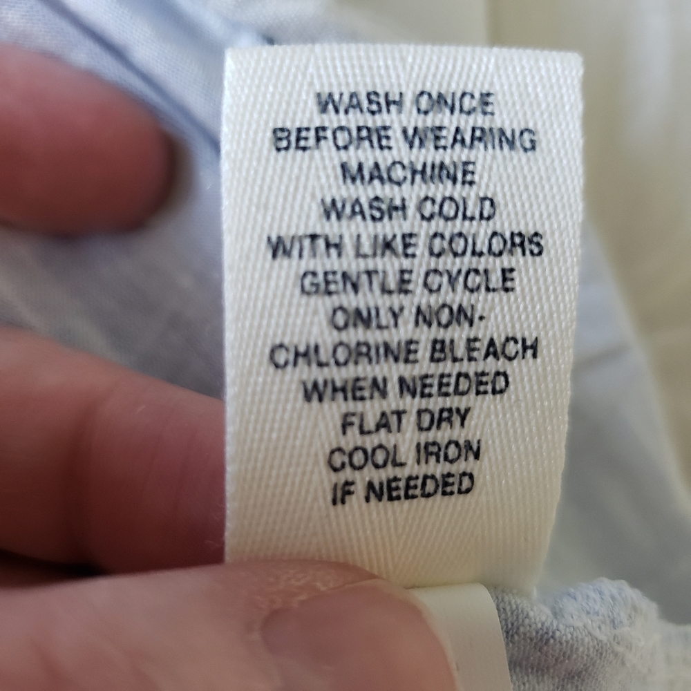 Mudd White Blue Ombre Tank Top S - Picture 6 of 6